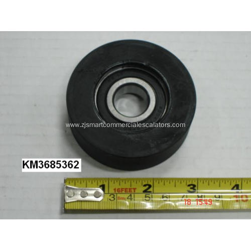 KM3685362 75mm Black Step Roller for KONE Escalators